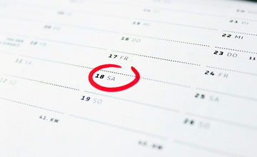 Tax calendar